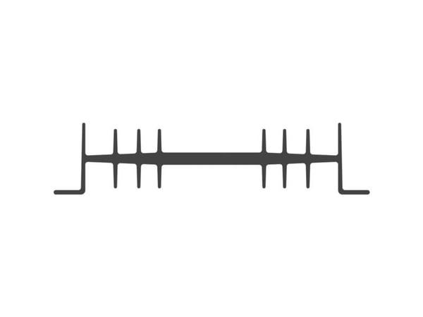 Fischer Elektronik SK 01 75 SA-CB Jäähdytyselementit 2,3 K/W (L x S x K) 75 x 111 x 26 mm (L x S x K) 75 x 111 x 26 mm)