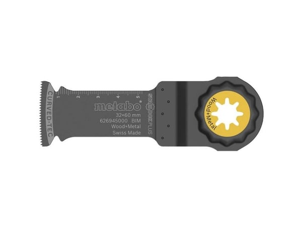 Metabo 626945000, Sagblad, Løvtre, Plastikk, Mykt tre, Tre med spiker, Bimetall, 6 cm, 32 mm, 1 stykker