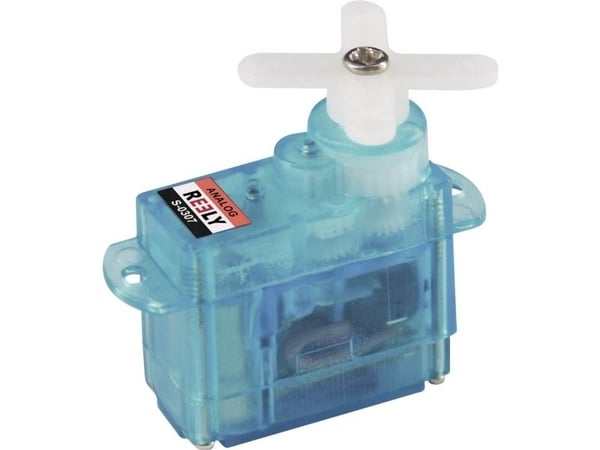 Reely Micro-Servo S-0307 analog servo - gir i plast, JR-kontaktsystem (RE-2148501)
