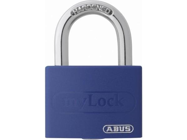 ABUS ABVS50005 hänglås - 43 mm - blå - nyckellås