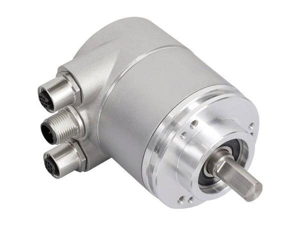 Posital Fraba Absoluuttiset pyörivät anturit 1 kpl OCD-EC00B-1416-C060-PRM Optinen kiinnityslaippa 58 mm