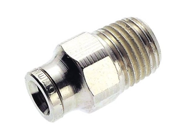 Norgren Lige stik 101250618 Udvendigt gevind: R1/8 Rør Ø: 6 mm 1 stk
