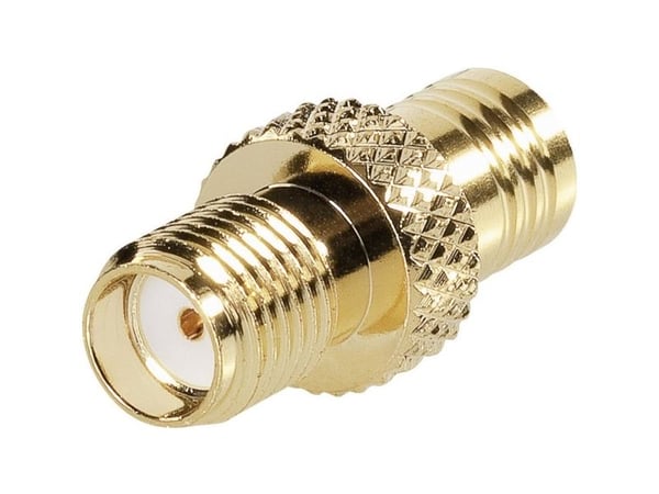 TRU COMPONENTS TC-2520057 SMB-sovitin SMB - SMA-liitäntä 100 kpl