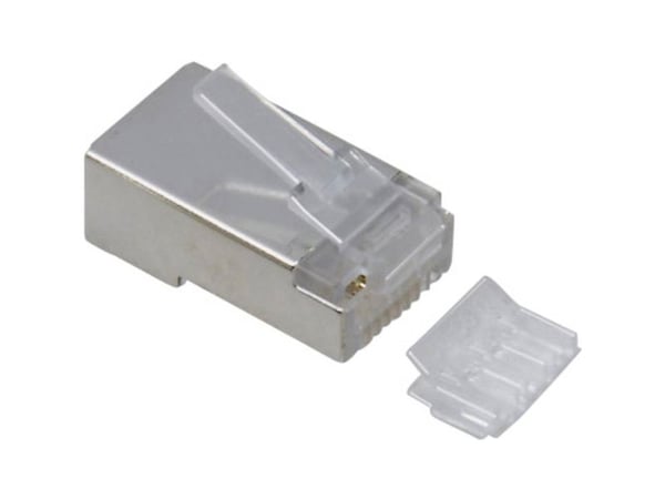 TRU COMPONENTS RJ-liitin TC-2525010 Pistoke, suora Navat: 8P8C 50 kpl