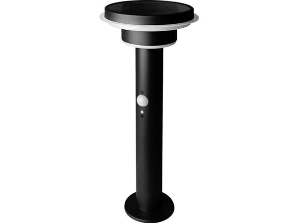 LEDVANCE ENDURA STYLE SOL 2CIRCLE40CM6WBK utendørs solcelle-vegg-/stolpelampe med bevegelsessensor 6 W sort