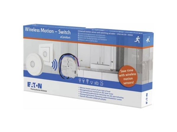 Eaton xComfort CPAD-00/230 bevegelsessensor bryterstyrke (maks.) 2300 W klar hvit