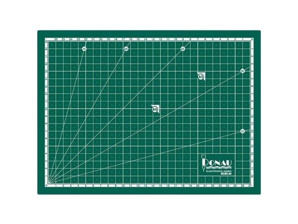 Donau Elektronik skjærematte (L x B) 300 mm x 220 mm grønn 1 stk