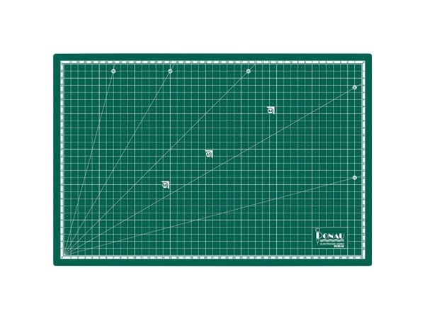 Donau Elektronik skjærematte (L x B) 450 x 300 mm grønn, 1 stk