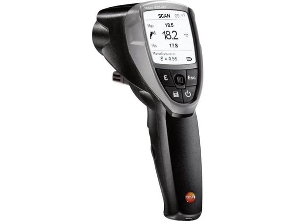 testo 835-H1 infrarødt termometer optikk (termometer) 50:1 -30 til +600 °C kontaktmåling