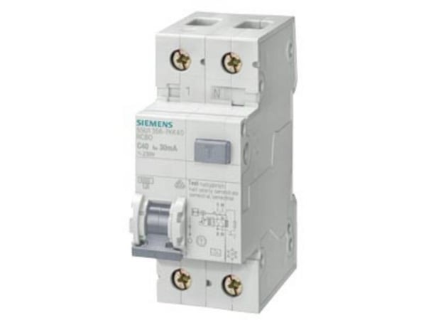 Yhdistelmäkytkin 300mA, 6kA, 1-napainen + nolla C 10A