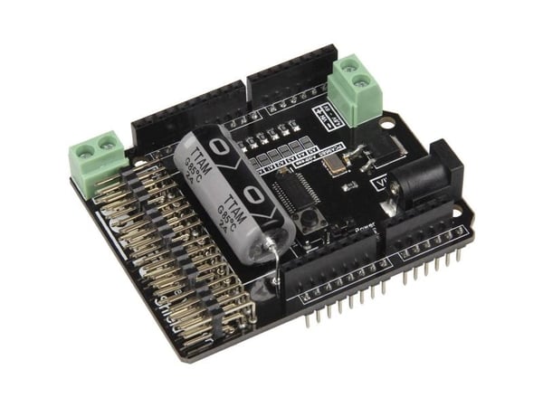 Joy-iT ARD-MOTO3, Motormodul, Arduino, Arduino, Sort, Gull, Grønn, Sølv, Hvit, 69 mm, 24 mm