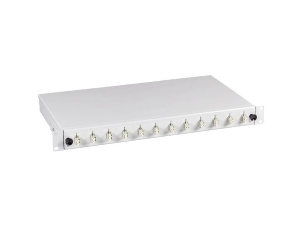 EFB Elektronik B61901.12OM3, 12 stykker, Grå, 1 stykker, Metall, 483 mm, 244 mm