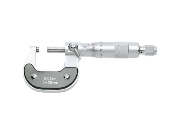 Horex 2304510 Mikrometer 0 - 25 mm Aflæsning: 0,01 mm DIN 863-1