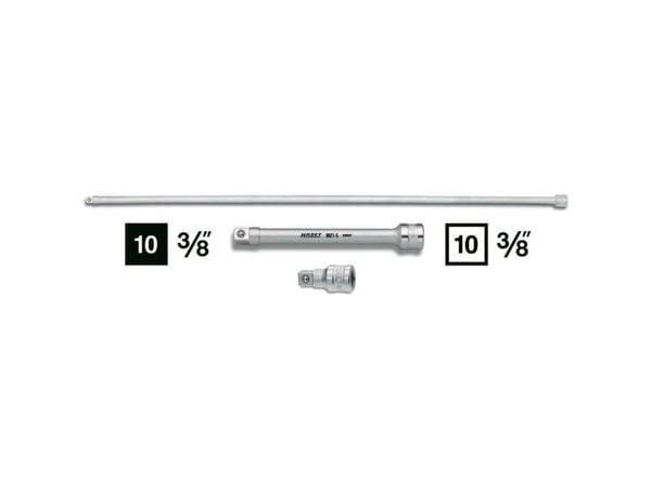HAZET 8821-10, Stikkontakt, 3/8", Metrisk/imperisk, 1 hoder, 10 mm, 3/8"
