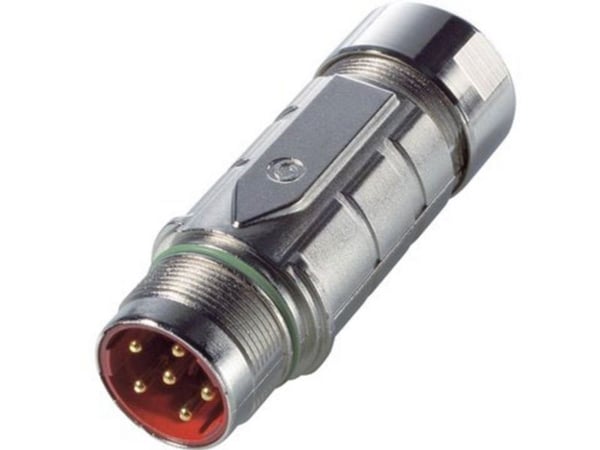 Lapp EPIC POWER LS1 F6, Rett, Hunkjønn/Hunkjønn, 250/630 V, 7 A, Sølv, Metall