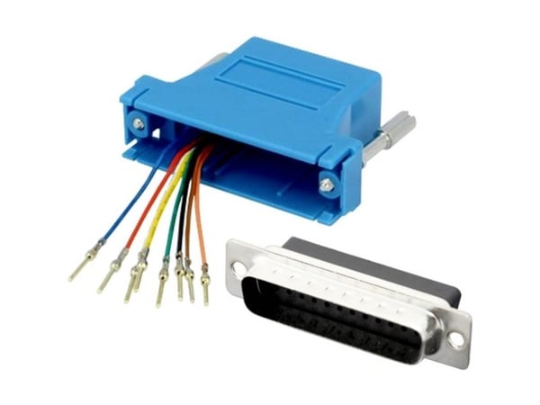 encitech DA9-PMJ8-K-B-RC D-SUB-adapter D-SUB-stik 9-pol. - RJ45-tilslutninger 8p8c 1 stk