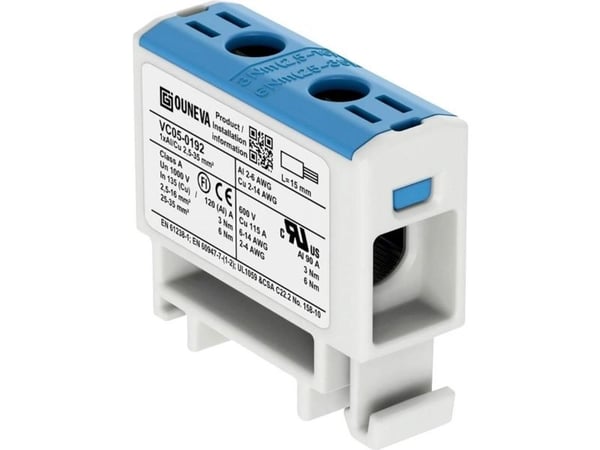 Ouneva Group VC05-0192 Fordelerblok Blå 1 stk 1 stk