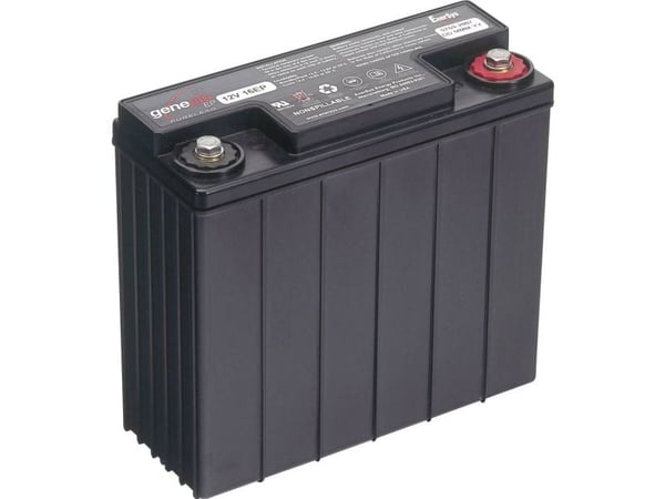 EnerSys Genesis 12EP16 blybatteri 12 V 16 Ah blyfleece (B x H x D) 182 x 168 x 76 mm M6 skrutilkobling vedlikeholdsfritt lav selvutladning