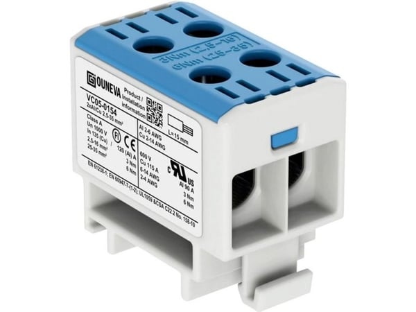 Ouneva Group VC05-0154 Ruuvit jakotukin lohkoon Sininen 1 kpl