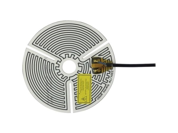 Thermo TECH Polyesteri Lämpökalvo itseliimautuva 230 V/AC 7 W Suojausluokka IPX4 (Ø) 140 mm