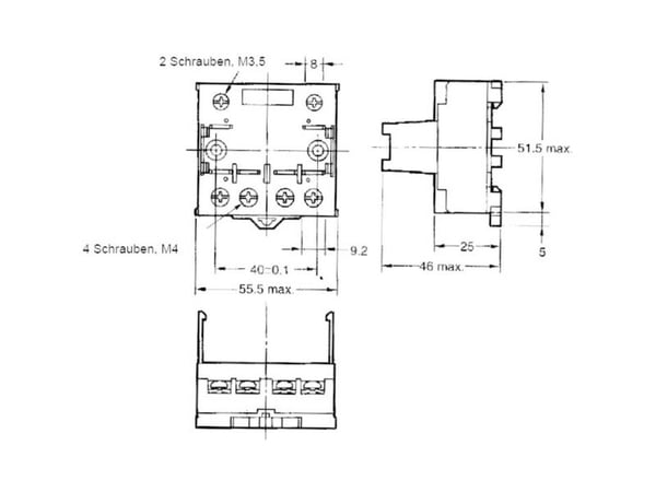 Omron P7LF-06 Releen pistorasia Sopii sarjaan: Omron sarja G7L (L x S x K) 55,5 x 56,5 x 35,2 mm 1 kpl 1 kpl
