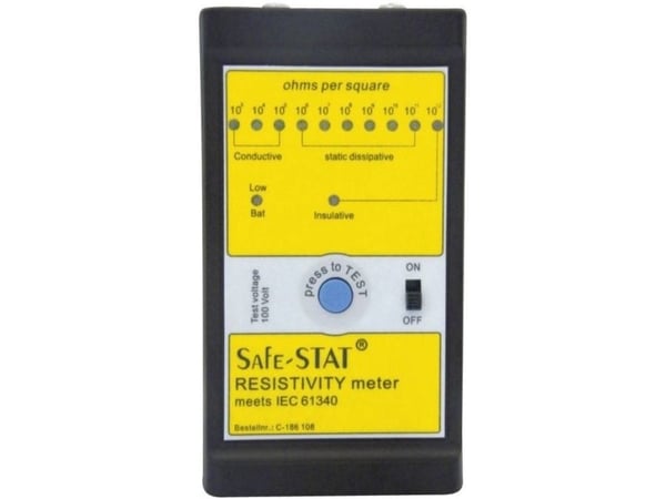 BJZ C-186 108, Gult, 100 V, 0 - 10 O, 70 mm, 27 mm, 130 mm