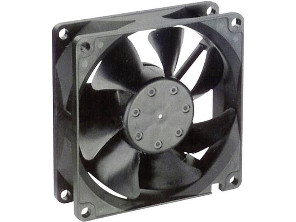 NMB Minebea 3110KL-04W-B50 aksialvifte 12 V/DC 66 m³/h 80 x 80 x 25 mm