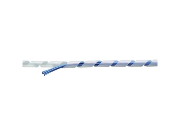 TRU COMPONENTS TC-KSR19BK203 Spiralslang 15 till 50 mm Svart 10 m