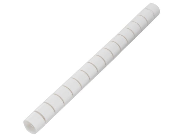 TRU COMPONENTS 1593191 TC-MX-KLT20WE203 spiralslang 20 mm (max) - vit - 5 m