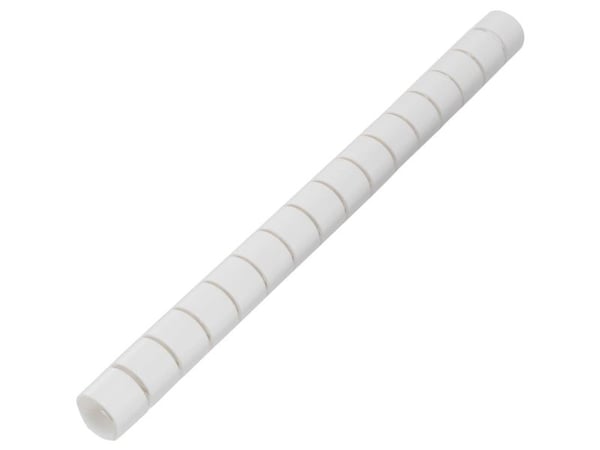 TRU COMPONENTS 1593189 TC-MX-KLT8WE203 Spiraaliletku 8 mm (max) Valkoinen 5 m 5 m
