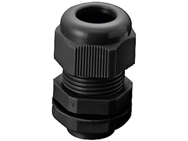 TRU COMPONENTS TC-AGR40203 1593005 Kaapeliläpivienti M40 Polyamidi Musta (RAL 9005) 1 kpl