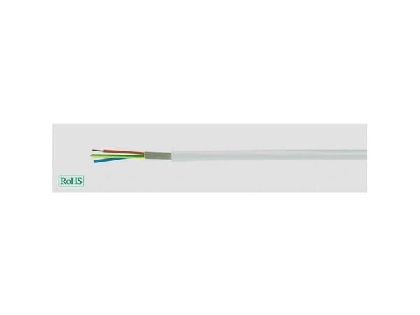 HELUKABEL 39055, Pienjännitekaapeli, Harmaa, Polyvinyylikloridi (PVC), Cooper, 2,5 mm², 24 kg/km
