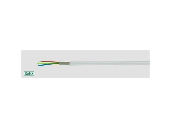 HELUKABEL 39006, Pienjännitekaapeli, Harmaa, Polyvinyylikloridi (PVC), Cooper, 1,5 mm², 29 kg/km