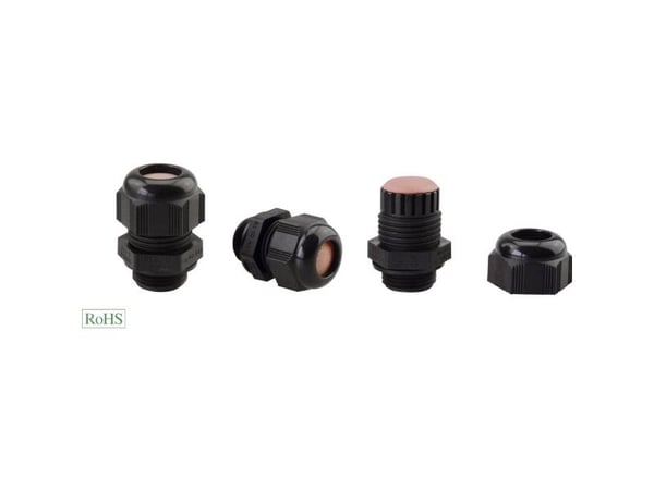 HELUKABEL 906697, Musta, Polyamidi, 20 kpl, M40, 2,8 cm, IP66, IP68