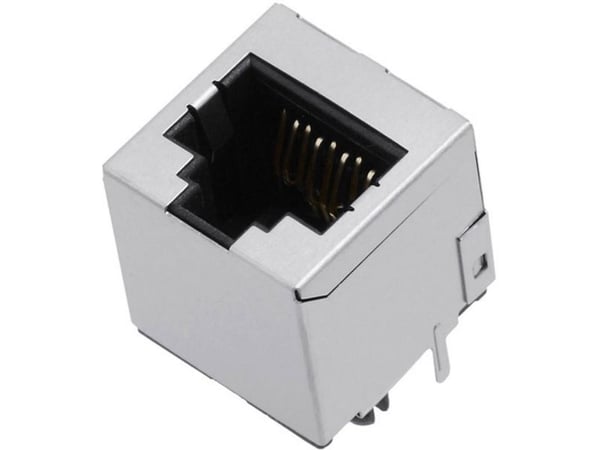 encitech RJJS-88-141-E7V-058 RJ-liitin 3257-0009-01 Liitin, uppoasennus, pystysuora napaluku (RJ) 8P8C metalli 1 kpl