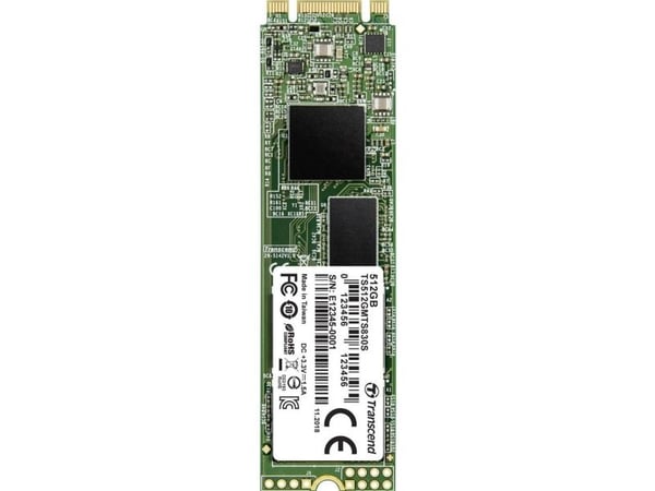 Transcend MTS830S - SSD - 512 GB - intern - M.2 2280 - SATA 6Gb/s