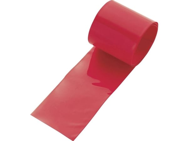 TRU COMPONENTS 93014c89e Paristokrympeslange uden lim Rød 130 mm 65 mm Krympningshastighed:2:1 1 stk