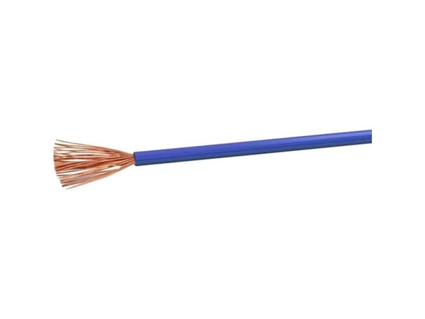 VOKA Kabelwerk H05VK1BL Kierretty kaapeli H05V-K 1 x 1 mm² Sininen 100 m