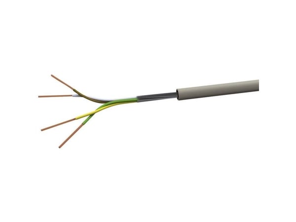 VOKA Kabelwerk LiYY Ohjauskaapeli 4 x 0,14 mm² Harmaa (RAL 7001) LIYY4X14 100 m