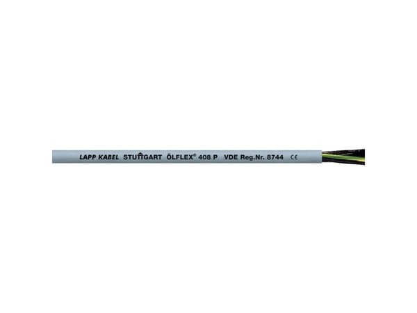 LAPP ÖLFLEX® 408 P Styreledning 18 G 0,50 mm² Sølvgrå (RAL 7001) 1308018/100 100 m