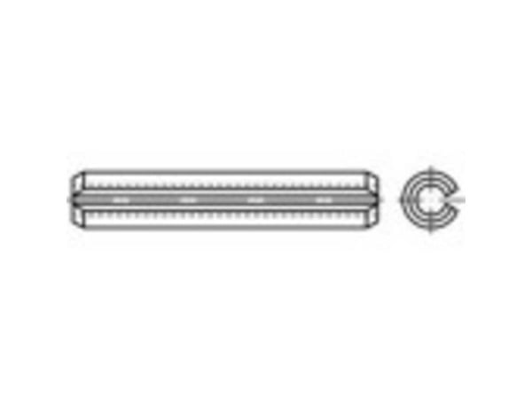 TOOLCRAFT 1068868 loddestift (Ø x L) 1,5 x 8 mm rustfritt stål 100 stk