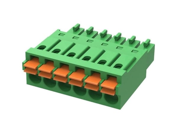Degson stiftkabelhuskontakt 15EDGKN totalt antal poler 7 stiftraster 3,50 mm 15EDGKN-3.5-07P-14-00AH-1 1 st