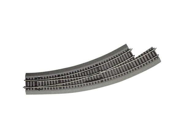 H0 RocoLine (med ballast) 42572 kurvesporskifte, venstre, 1 stk