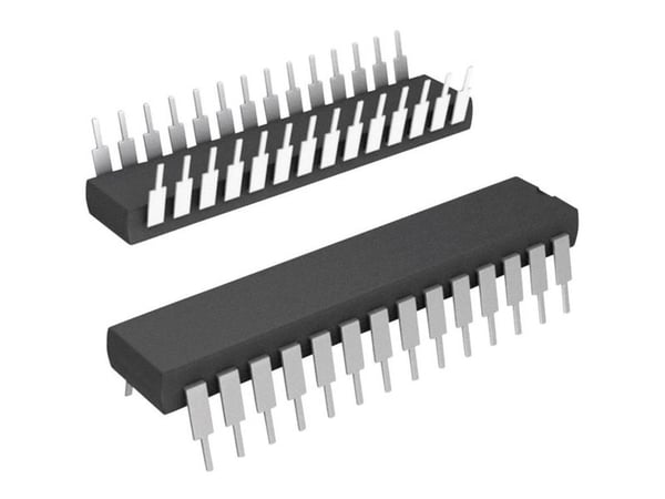 Microchip PIC16F886-I/SP inbyggd mikrokontroller SPDIP-28 8-bit 20 MHz antal I/O 24