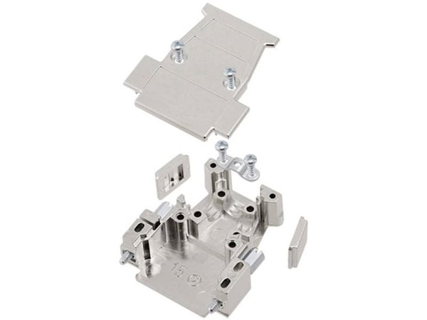 encitech D3PK15-M-SJS-K 1260-0105-02 DSUB polantall: 15, plast/metallisert metall, 1 stk