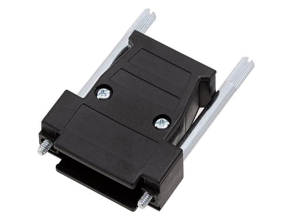 encitech D3PK09-P-LJS-K 1260-0102-01 DSUB poltype: 9 plast, metallisert 180° sort 1 stk