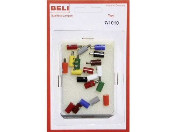BELI-BECO 7/1010 mini bananstikk stift-diameter: 2,6 mm 1 sett