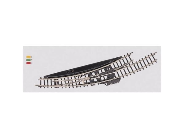 Märklin Electric Left Curved Turnout, 15 år, Svart, Gult