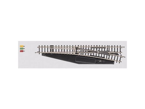 Märklin Electric Right Turnout, 15 år, Svart, Gult