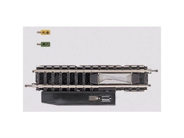 Märklin Straight Uncoupler Track, 15 År, Svart